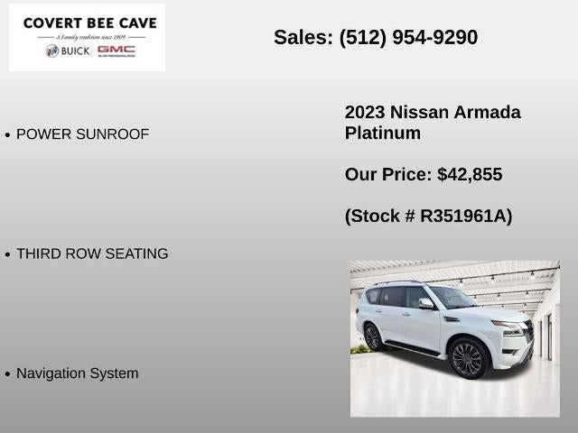 2023 Nissan Armada 4x2 Platinum