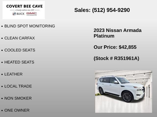 2023 Nissan Armada 4x2 Platinum