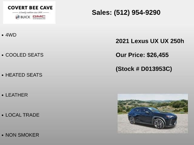 2021 Lexus UX 250h AWD