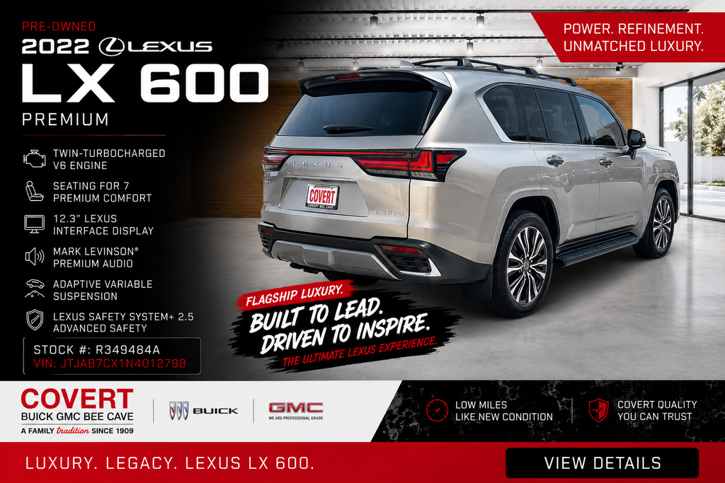 2022 Lexus LX 600 Premium 4WD