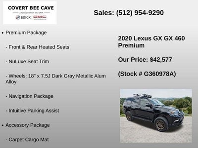 2020 Lexus GX 460 Premium 4WD