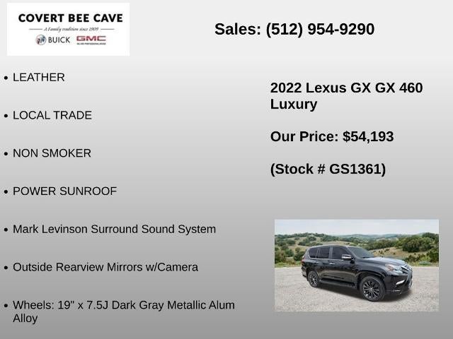 2022 Lexus GX 460 Luxury 4WD