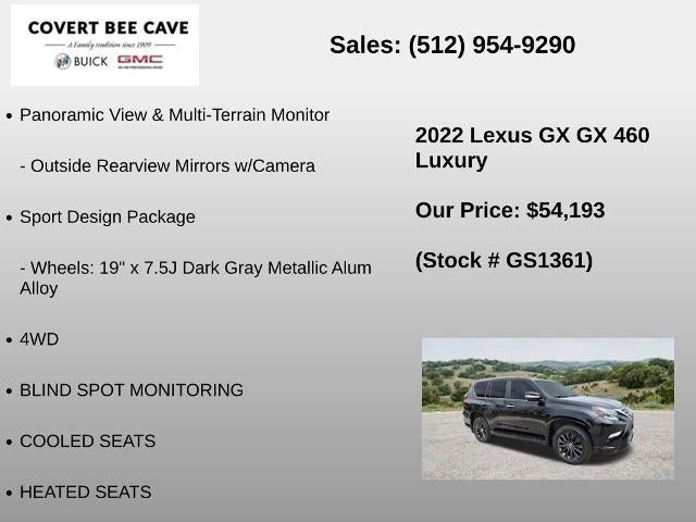 2022 Lexus GX 460 Luxury 4WD