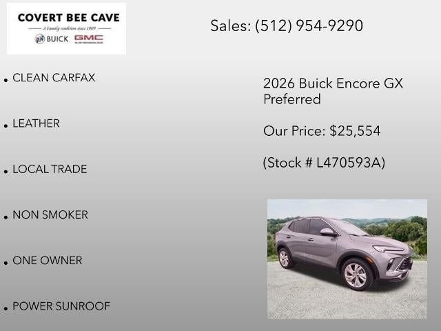 2026 Buick Encore GX Preferred FWD