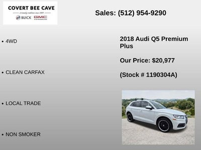 2018 Audi Q5 2.0 TFSI Tech Premium Plus