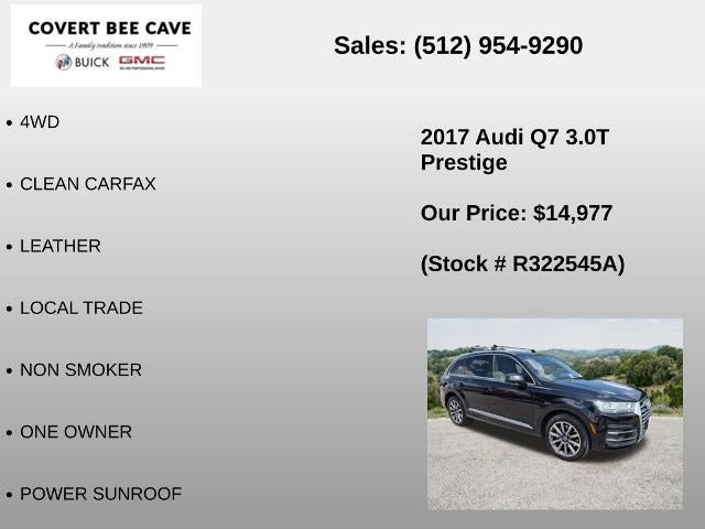 2017 Audi Q7 3.0 TFSI Prestige