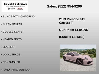 2023 Porsche 911 Carrera T Coupe