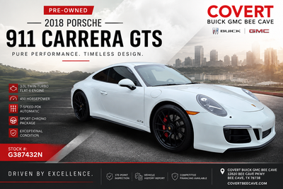 2018 Porsche 911 Carrera GTS Coupe