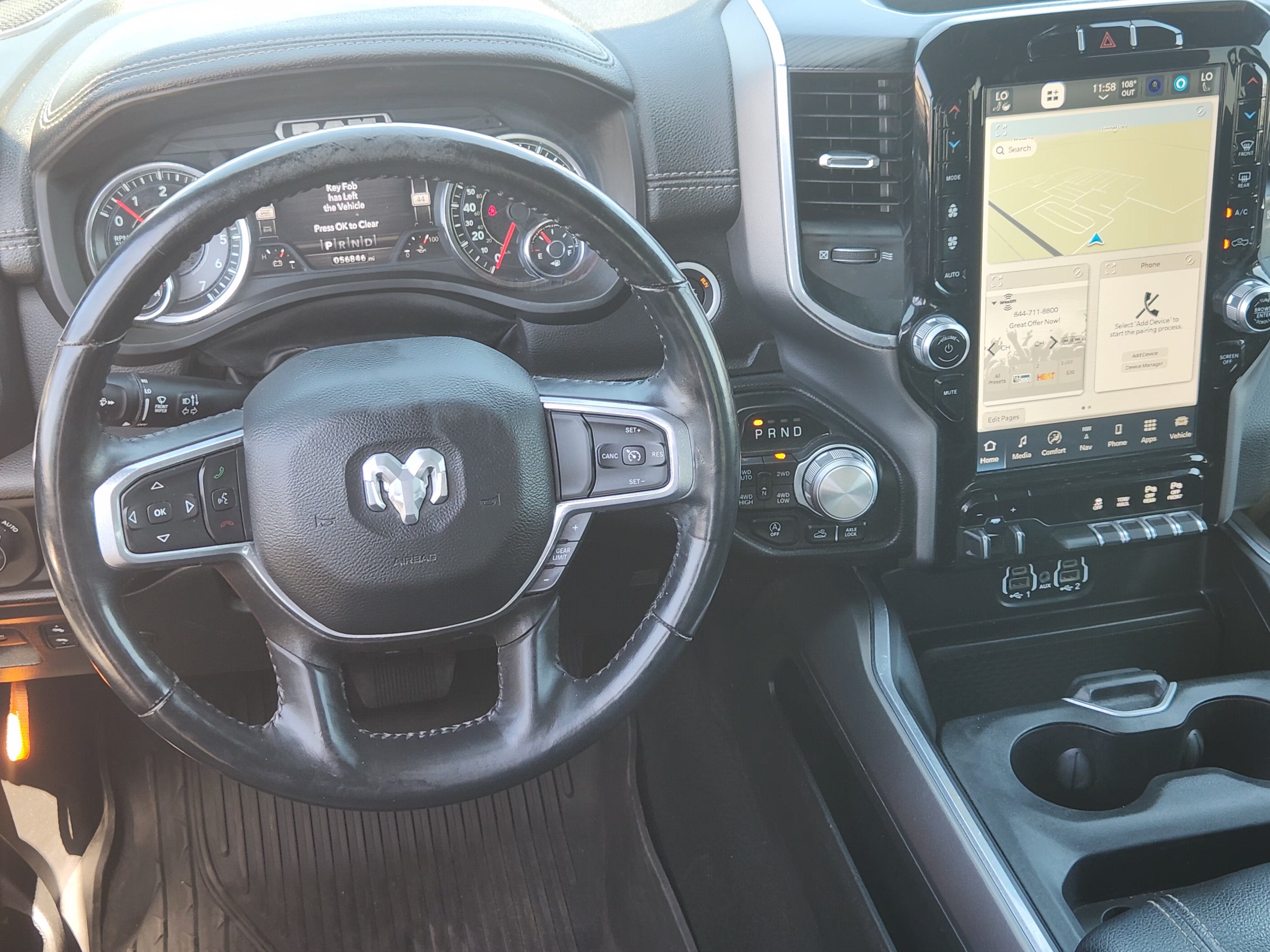 2023 RAM 1500 Laramie Crew Cab 4x4 5'7" Box