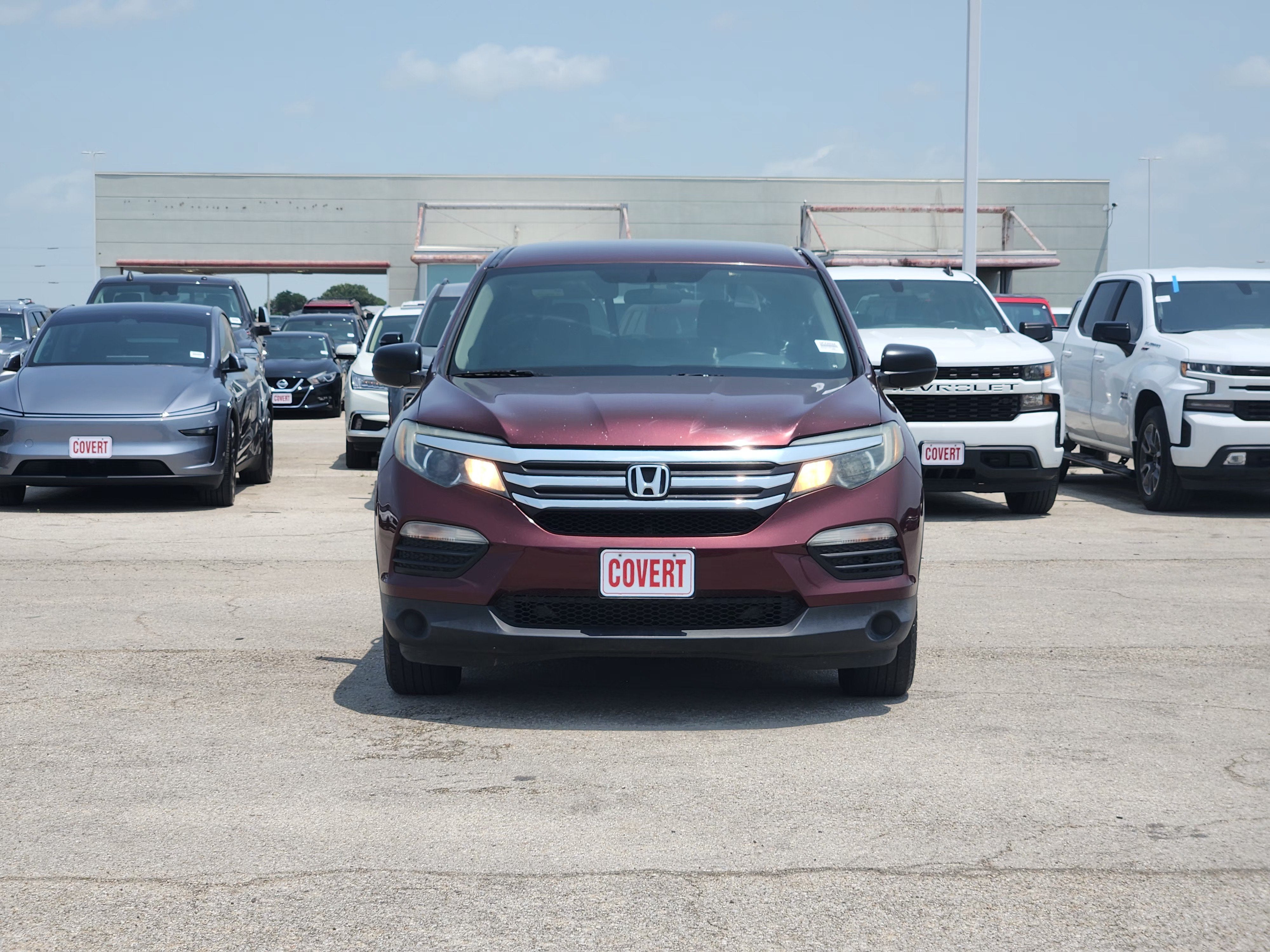 Used 2018 Honda Pilot LX with VIN 5FNYF5H19JB002361 for sale in Hutto, TX