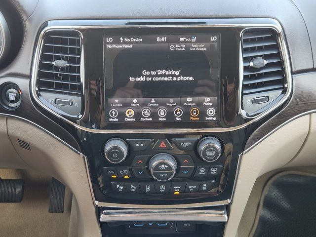2020 Jeep Grand Cherokee Overland