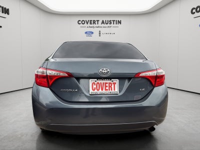 2015 Toyota Corolla LE Plus