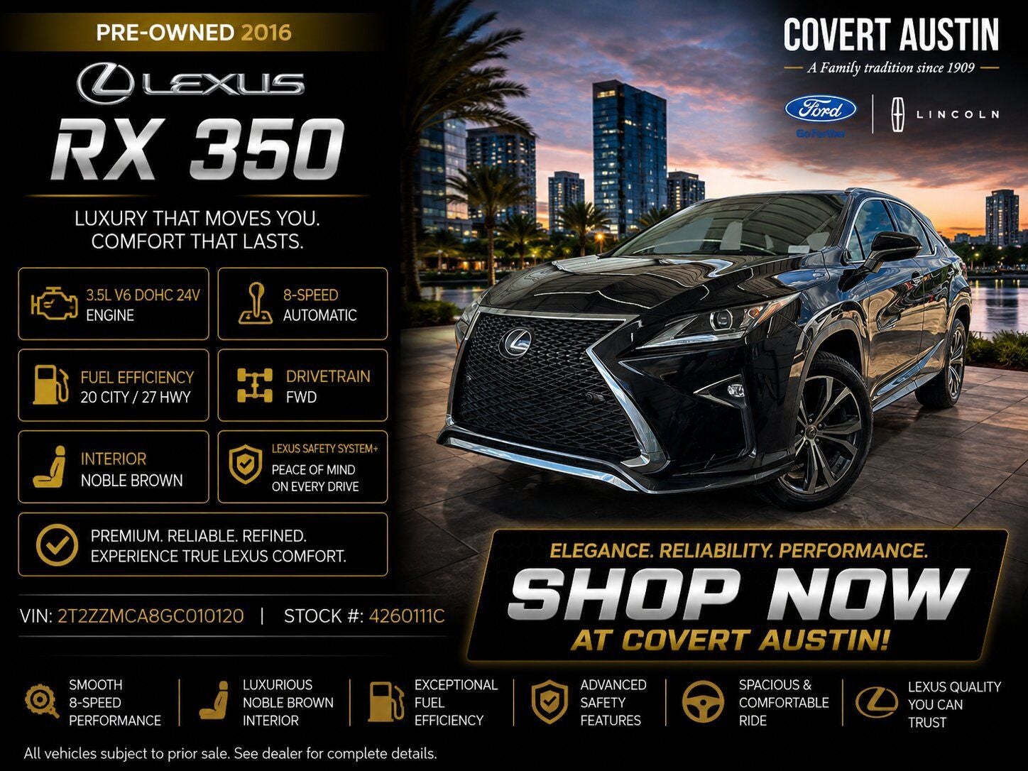 2016 Lexus RX 350
