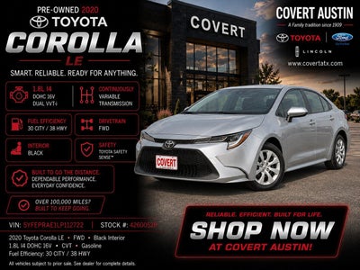 2020 Toyota Corolla LE