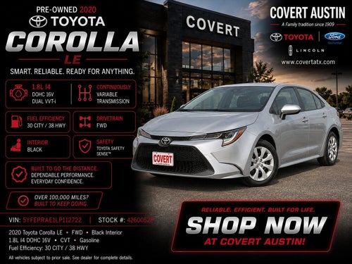 2020 Toyota Corolla LE