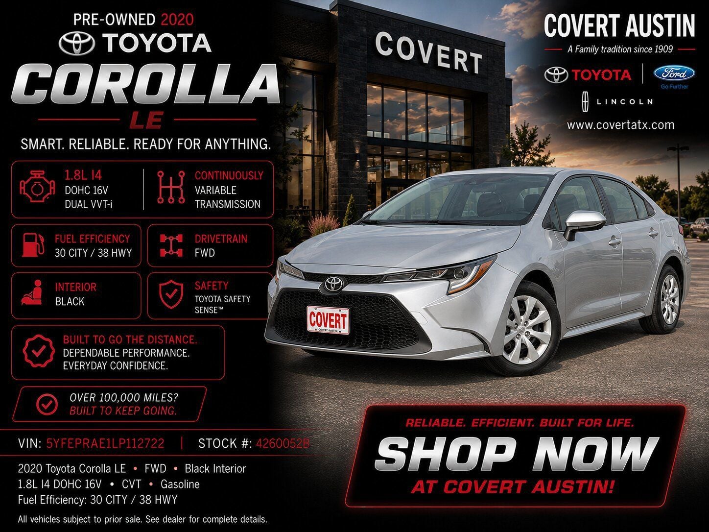2020 Toyota Corolla LE