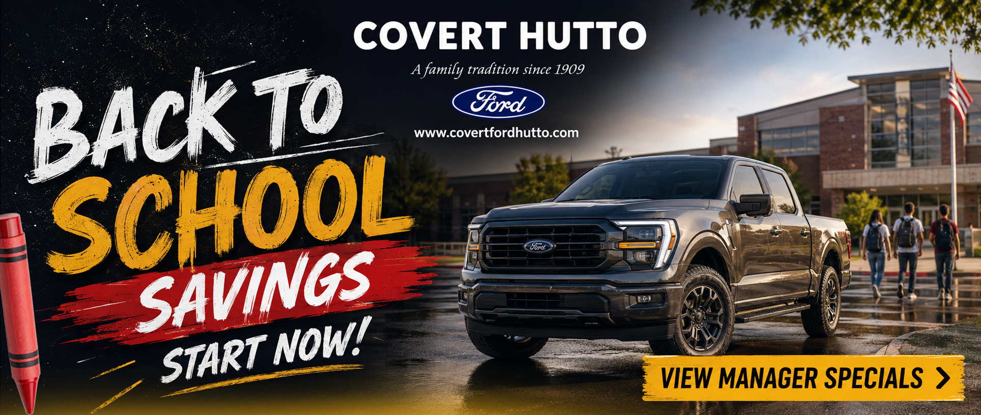 Covert Ford Hutto Back to School
